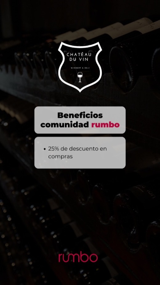 Beneficio Comunidad Rumbo en Chateau