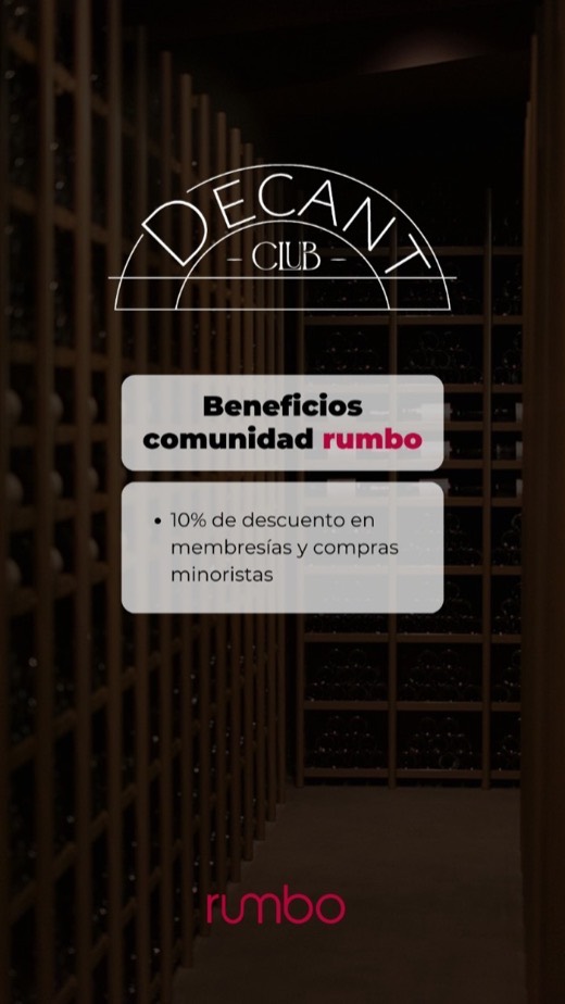 Beneficio Comunidad Rumbo en Decant